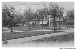 Delcampe - CAR-AGEP15-0913-64 - ANGLET - La Place Des Cinq- Cantons - Anglet