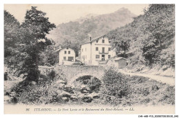 Delcampe - CAR-AGEP15-0890-64 - ITXASSOU - Le Pont Laxia Et Le Restaurant Du Mont-roland - Itxassou