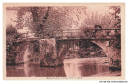 Delcampe - CAR-AGEP15-0872-64 - SARE - Vieux Pont Et Attelage - Sare