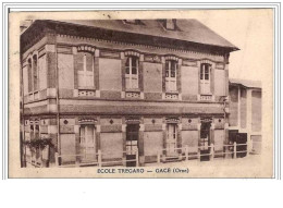 Delcampe - 61.GACE ECOLE TREGARO. - Gace