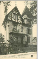 Delcampe - 61.LA MESLE SUR SARTHE.VILLA NORMANDE - Le Mêle-sur-Sarthe