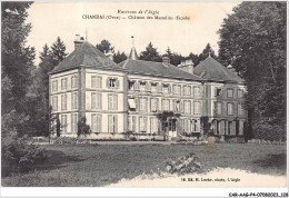 Delcampe - CAR-AAGP4-61-0354 - Environs De L'AIGLE - CHANDAI - Chateau Des Masselins - L'Aigle