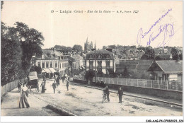Delcampe - CAR-AAGP4-61-0352 - L'AIGLE - Rue De La Gare - L'Aigle