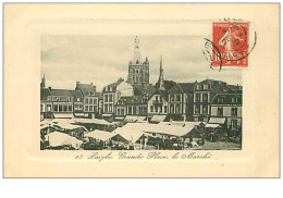 Delcampe - 61.L'AIGLE.n°42.GRANDE PLACE,LE MARCHE - L'Aigle