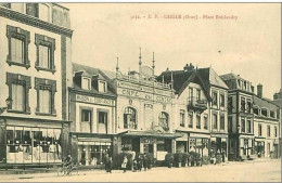Delcampe - 61.L'AIGLE.PLACE BOISLANDRY.CAFE DU CENTRE - L'Aigle