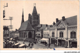 Delcampe - CAR-AABP3-61-0230 - L'AIGLE - L'eglise Et La Place Saint Martin - L'Aigle