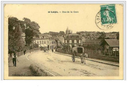 Delcampe - 61.L'AIGLE.RUE DE LA GARE - L'Aigle
