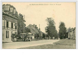 Delcampe - 61.LA MELE SUR SARTHE.ROUTE DE MORTAGNE.HOSTELLERIE DE LA CHALOTTIERE.CAMION BERLIET - Le Mêle-sur-Sarthe