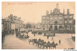 Delcampe - CAR-ADQP8-0485-61 - SEES - La Place De L'hotel De Ville - Sees