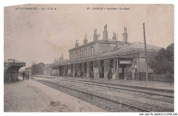 Delcampe - CAR-ADVP9-0499-61 - LAIGLE - La Gare - Le Quai - Vendue En Etat - L'Aigle