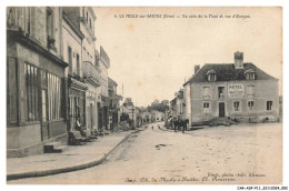 Delcampe - CAR-ADPP11-0696-61 - LA MESLE-SUR-SARTHE - Un Coin De La Place Et Rue D'alençon - Vendu En Etat - Le Mêle-sur-Sarthe