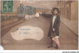 Delcampe - CAR-ABAP5-61-0443 - Un Bonjour De LAIGLE - L'Aigle