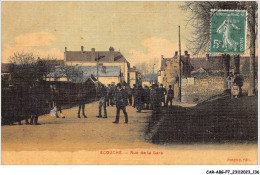 Delcampe - CAR-ABGP7-0751-61 - ECOUCHE - Rue De La Gare - Ecouche