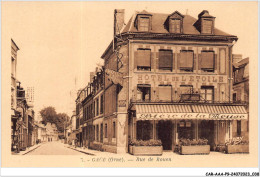 Delcampe - CAR-AAAP9-61-0627 - GACE - Rue De Rouen - Hotel De L'Etoile - Gace