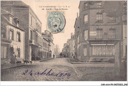 Delcampe - CAR-AAAP9-61-0629 - GACE - Rue De La Rouen - Cafe Ferdinand Lede - Gace