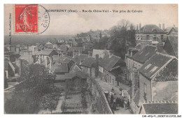 Delcampe - CAR-AFQP1-0031-61 - DOMFRONT - Rue Du Chene-vert - Vue Prise Du Calvaire - Domfront