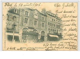 Delcampe - 61.FLERS.MUSEE BIBLIOTHEQUE.QUINCAILLERI E G BARENTON - Flers