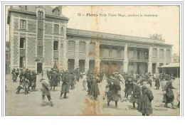 Delcampe - 61.FLERS.ECOLE VICTOR HUGO, PENDANT LA RECREATION.TACHES - Flers