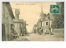 Delcampe - 61.BRIOUZE.RUE DE LA FERTE MACE.HOTEL ST JACQUES LAMBERT.CHAUSSURES REPARATIONS - Briouze