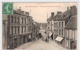 Delcampe - 61.MOULINS LA MARCHE.GRANDE RUE ET ROUTE DE STE GAUBURGE. - Moulins La Marche
