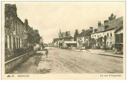 Delcampe - 61.BRIOUZE.n°9886.LA RUE D'ARGENTAN - Briouze