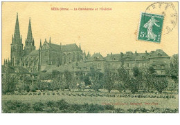 Delcampe - 61 . N°37907 . Sees.la Cathedrale Et L Eveché - Sees