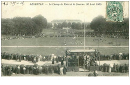 Delcampe - 61 . N°37891 . Argentan . Le Champ De Foire Et La Caserne.20 Aout 1905 - Argentan
