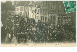 Delcampe - 61 . N°35853 .argentan.le Defilé Des Societes Boulevard Carnot - Argentan