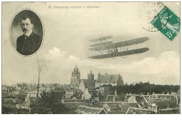 Delcampe - 61 . N°37899. Argentan . Delagrange Evoluant A.aviation.en L Etat - Argentan