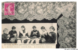 Delcampe - CAR-ADEP1-0054-61 - ARGENTAN - Vieilles Dentelles Genre Alençon Et Jeunes Dentellières Argentanaises - Argentan