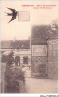 Delcampe - CAR-AAAP9-61-0665 - ARGENTAN - Hotel De Normande - Jardin Et Terrasse - Argentan