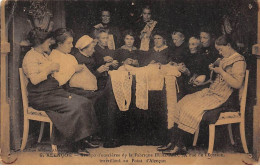 Delcampe - 61 - ALENCON - SAN34718 - Groupe D'ouvrières De La Fabrique Huignard, Travaillant Au Point D'Alençon - En L'état - Alencon