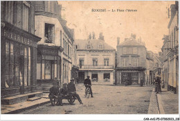 Delcampe - CAR-AAIP5-61-0435 - ECOUCHE - La Place D'arme - Pharmacie, Commerces - Ecouche