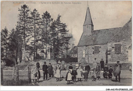 Delcampe - CAR-AAIP5-61-0436 - AUBUSSON, Pres FLERS - L'eglise Et Le Calvaire De L'ancien Cimetiere - Carte Vendue En L'etat - Flers