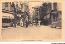 Delcampe - CAR-AAHP6-61-0499 - LA FERTE-MACE - Les Décorations Dans La Rue D'hautvie - Concours De Gymnastique - La Ferte Mace