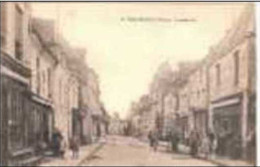 Delcampe - 61.LE MERLERAULT.GRANDE RUE.ATTELAGE. - Le Merlerault