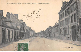 Delcampe - 61 - LAIGLE - SAN51807 - Rue Louis Pasteur - La Gendarmerie - L'Aigle