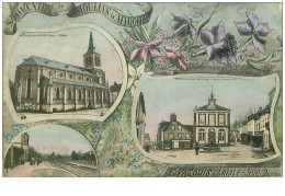 Delcampe - 61 . N°35840 .moulins La Marche.souvenir - Moulins La Marche