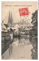 Delcampe - CAR-ACEP3-0210-61 - SEES - La Cathedrale - Vue Prise De L'Abreuvoir - Sees