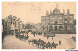Delcampe - CAR-ACEP3-0195-61 - SEES - La Place De L'hotel-de-ville - Sees