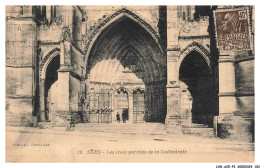 Delcampe - CAR-ACEP3-0208-61 - SEES - Les Trois Porches De La Cathedrale - Sees