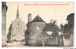 Delcampe - CAR-ACEP3-0172-61 - SEES - Chapelle De L'immaculee-conception Et Ancienne Porte De La Ville - Sees