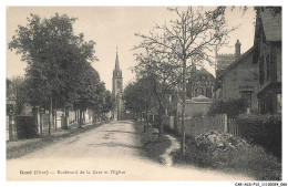 Delcampe - CAR-ACSP12-0785-61 - GACE - Boulevard De La Gare L'église - Gace
