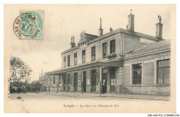 Delcampe - CAR-ACSP12-0760-61 - LAIGLE - La Gare Du Chemin De Fer - L'Aigle