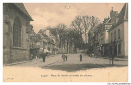 Delcampe - CAR-ACSP12-0763-61 - LAIGLE - Place Saint-martin Et Entrée Du Chateau - L'Aigle