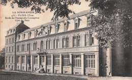 Delcampe - CAR-AFPP11-0579-61  - FLERS - Ecole De L'Immaculée-Conception - Coté Du Parc - Flers