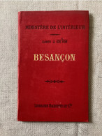 Delcampe - Carte Vicinal De BESANÇON, Ministère De L’intérieur, Carte Routière, Tirage 1904 - Wegenkaarten