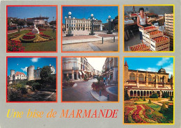 Delcampe - Carte Postale - 47 - Marmande - Multivues - Fruits - Fleurs - Flamme Postale De Marmande - CPM - Voir Scans Recto-Verso - Marmande