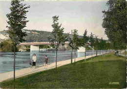 Delcampe - Carte Postale - 27 - Vernon - La Promenade Au Bord De La Seine - CPM - Voir Scans Recto-Verso - Poscard - Carta Postal - - Vernon