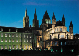 Delcampe - Carte Postale - 14 - Caen - Eglise Saint-Etienne - Le Chevet Vu De Nuit - Carte Neuve - CPM - Voir Scans Recto-Verso - P - Caen